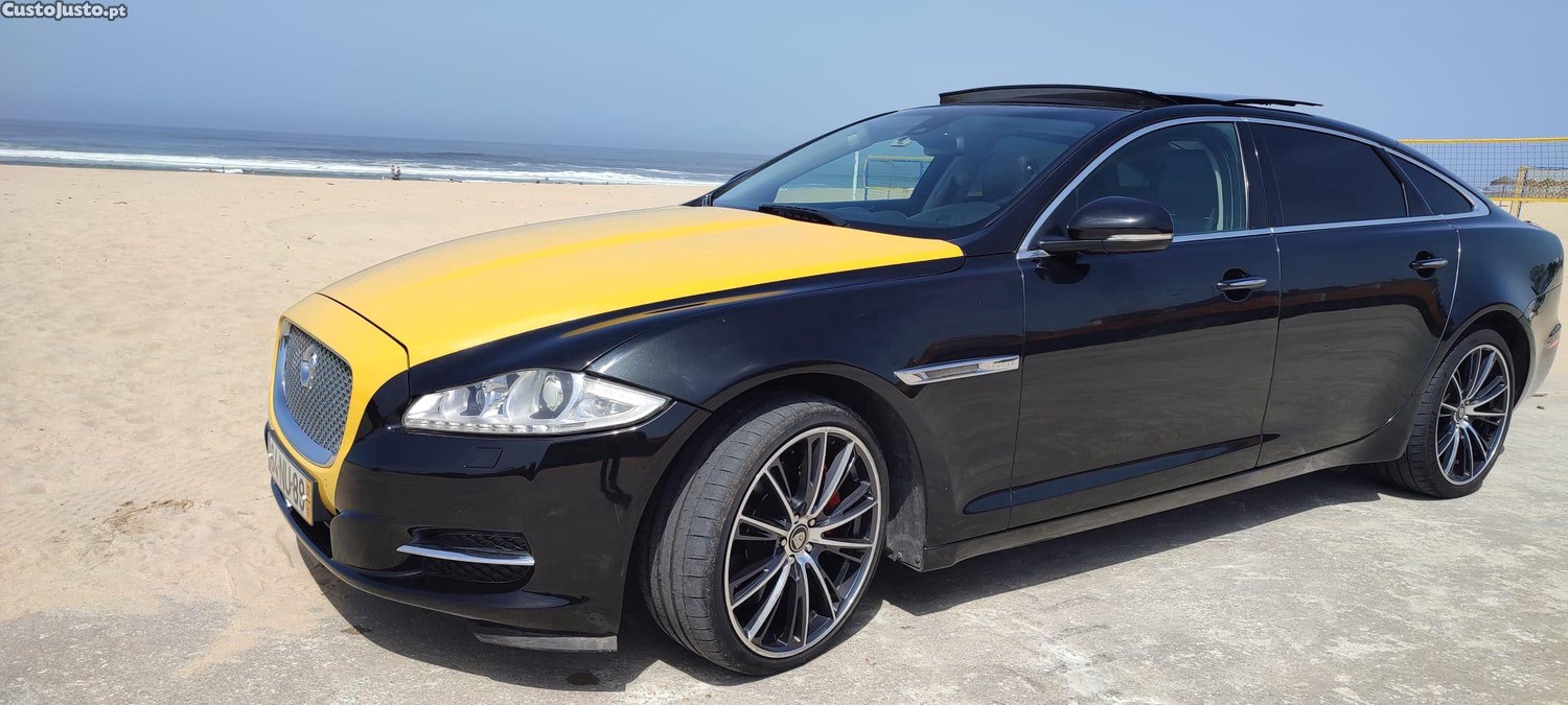 Jaguar XJ único 3.0 D Biturbo aceito Vend Troc retoma carro mota autocaravana — fotografia 3