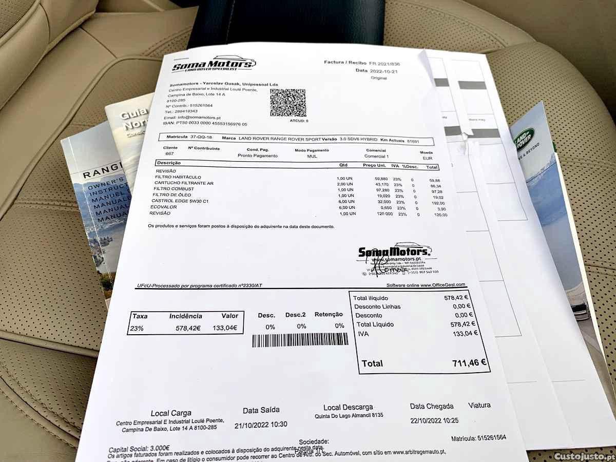 Land Rover Range Rover Sport HSE Hibrido — fotografia 33
