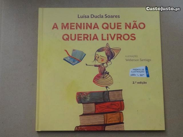 "A Menina que Não Queria Livros" de Luísa Ducla Soares
