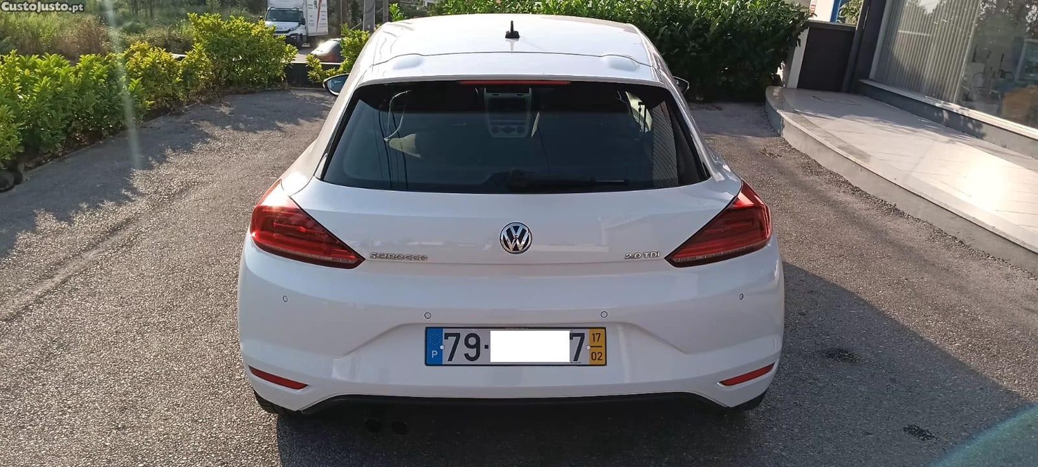 Volkswagen Scirocco 2.0 TDI 150cv+SPORT+Nacional+2017 — fotografia 3