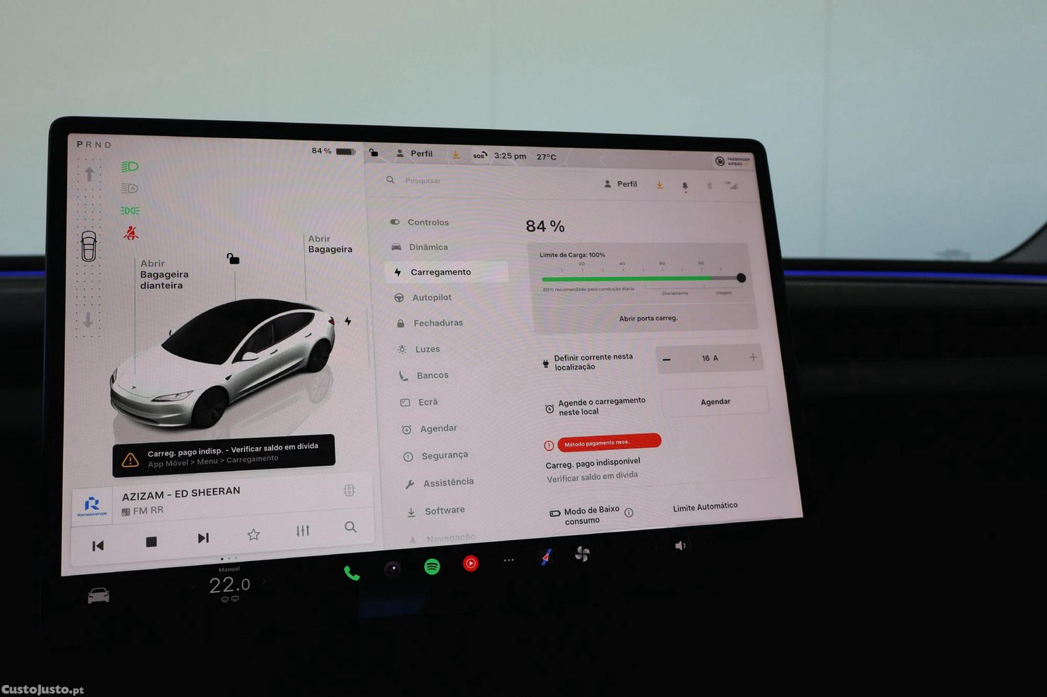 Tesla Model 3 Long Range Tração Traseira Premium — fotografia 14