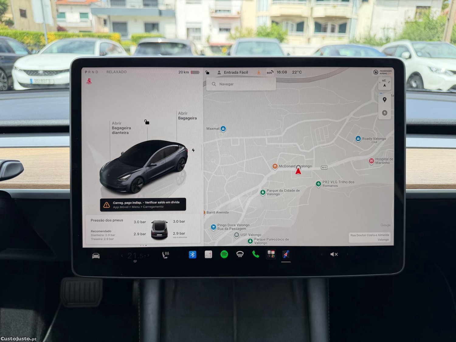 Tesla Model 3 Long Range Tração Integral Premium — fotografia 3