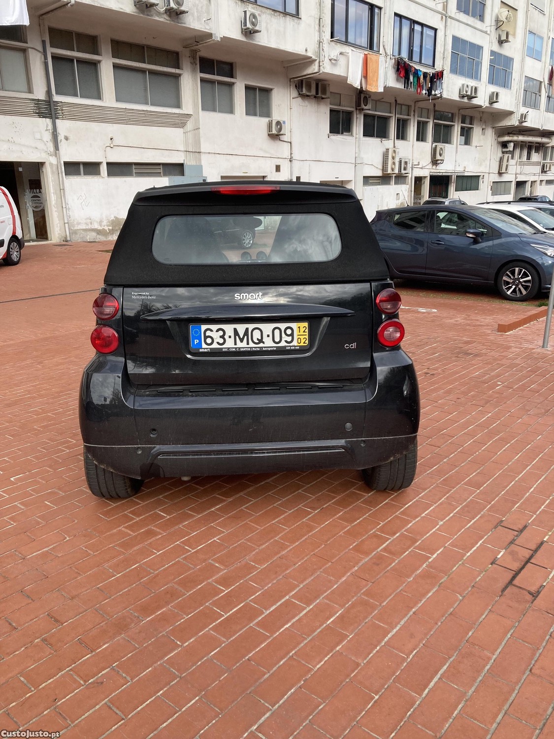 Smart Fortwo Cabrio 0.8 Cdi (54cv) Pulse — fotografia 3