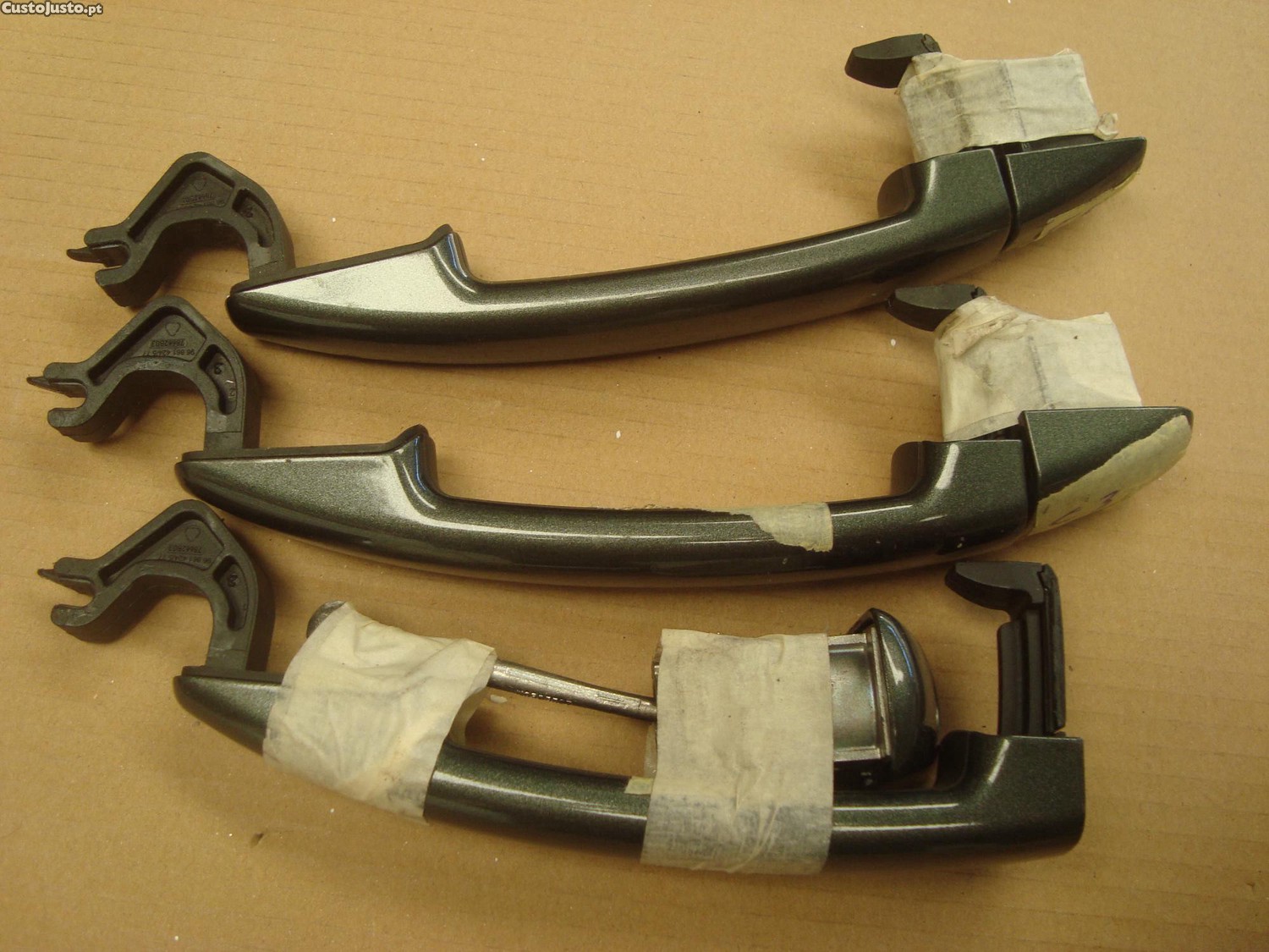 Puxadores portas Citroen C3 2010 a 2016
