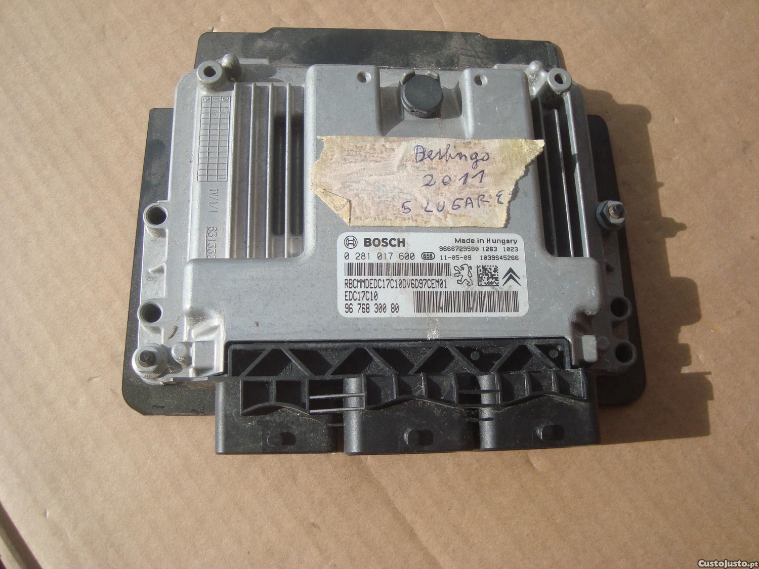 Centralina motor Berlingo ref. 9676830080