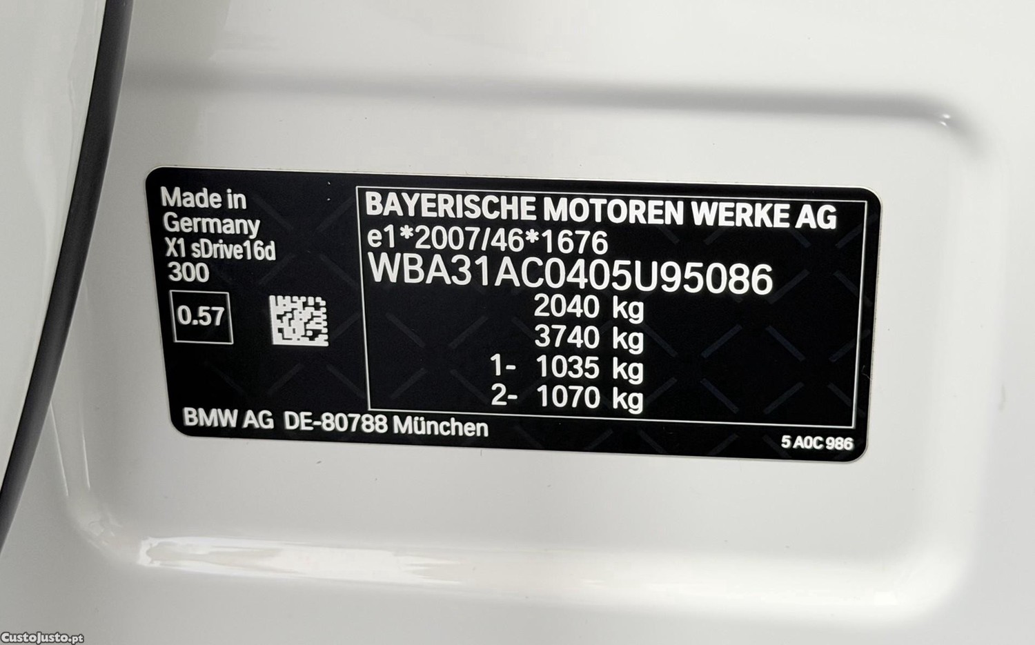 BMW X1 1.6 D SDRIVE ADVANTAGE - NACIONAL - 45446 KM — fotografia 2