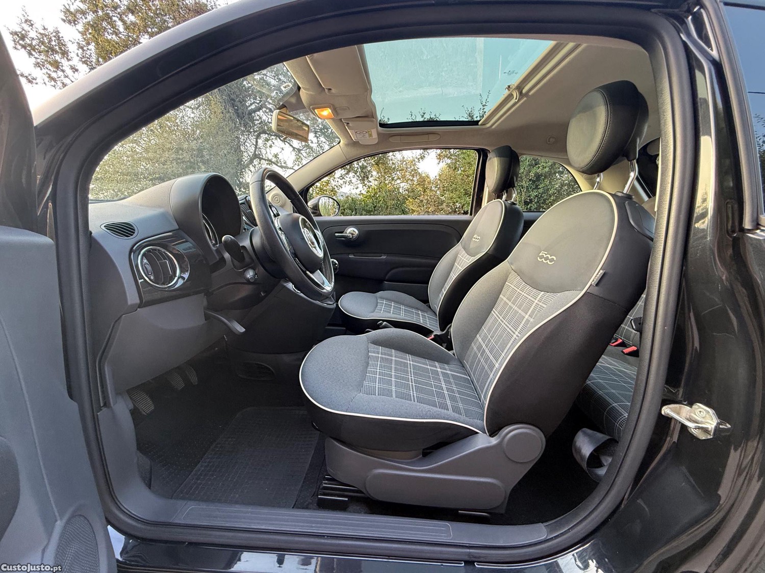 Fiat 500 1.2 gasolina económico versão 2017 — fotografia 11