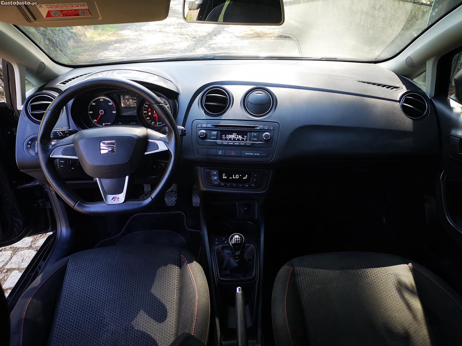 SEAT Ibiza 6J FR (ORIGINAL) 2.0 TDI 143CV VERSÃO 30 ANOS - 5 LUGARES - c/ GARANTIA — fotografia 12