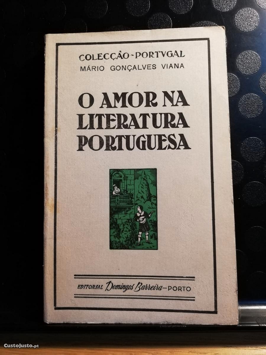 O Amor na Literatura Portuguesa - Mário Gonçalves Viana