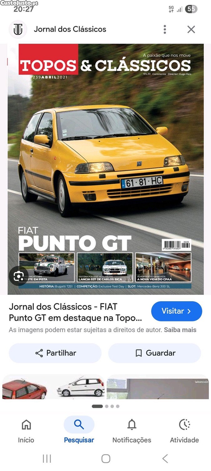 Fiat Punto Gt — fotografia 11