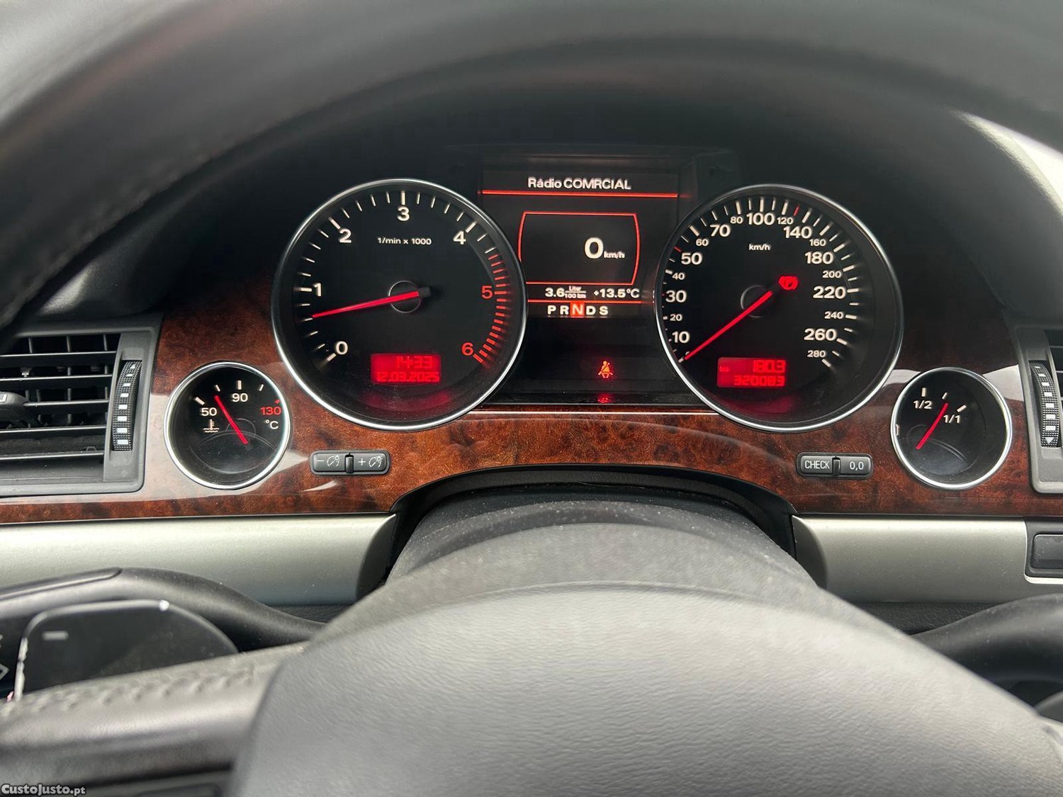 Audi A8 4,2 Gasóleo V8 -Impecável-Nacional — fotografia 4