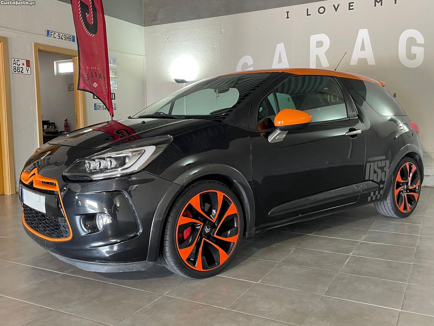 Citroën DS3 1.6 THP Racing -202cv — fotografia 3