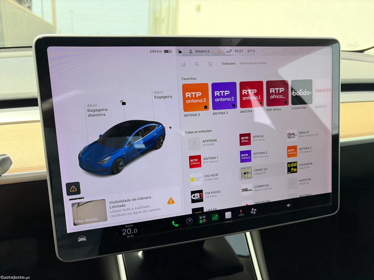 Tesla Model 3 LONG RANGE AWD DUAL MOTOR TRAÇÂO INTEGRAL PREMIUM 498 CV NACIONAL 1 ÚNICO DONO IVA DEDUTÍVEL — fotografia 7