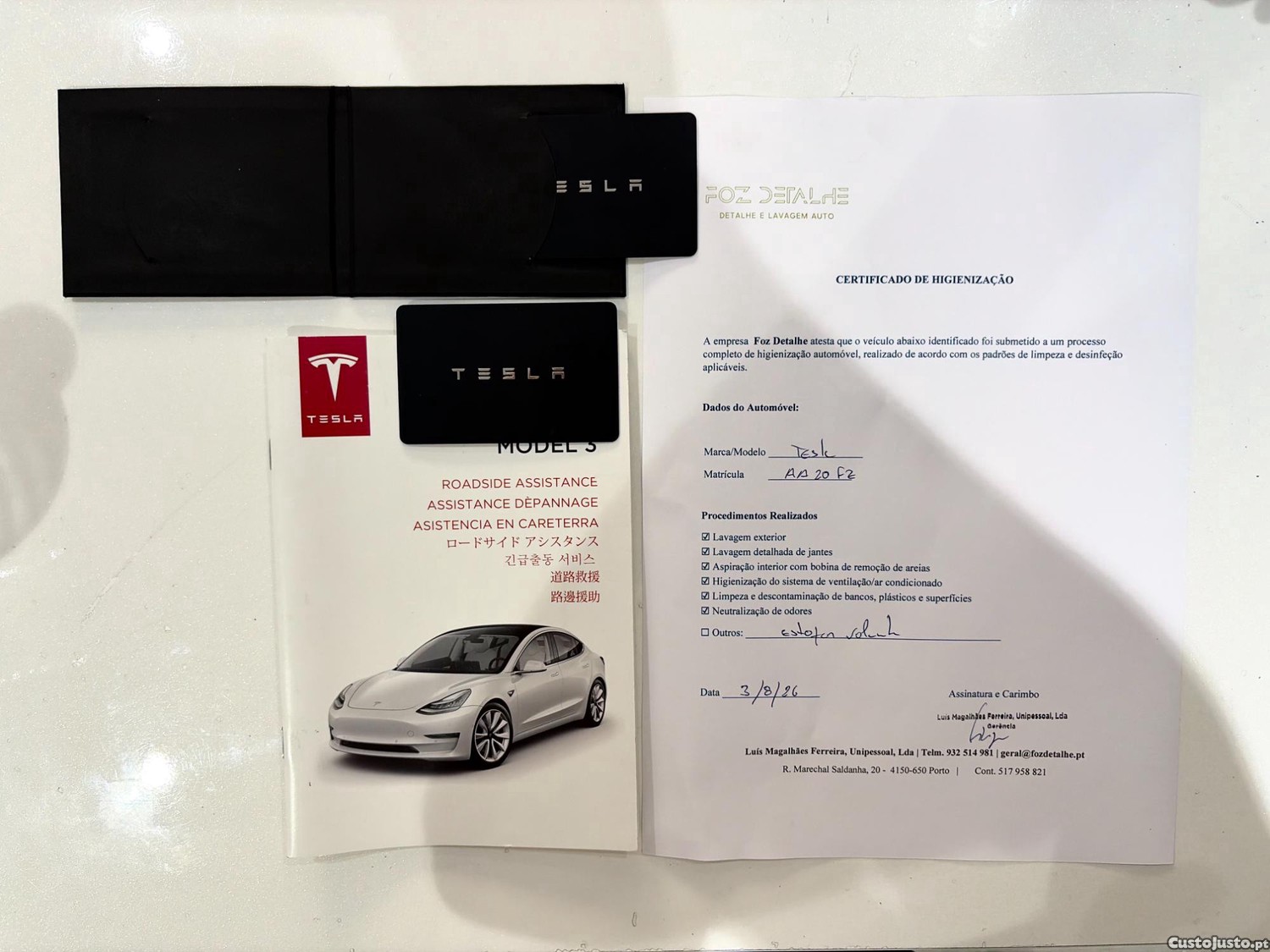 Tesla Model 3 LONG RANGE AWD DUAL MOTOR TRAÇÂO INTEGRAL PREMIUM 498 CV NACIONAL 1 ÚNICO DONO IVA DEDUTÍVEL — fotografia 2
