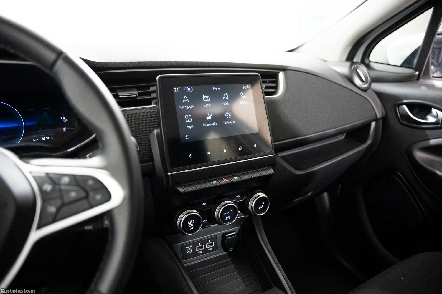 Renault Zoe (c/ Bateria) Zen 50 — fotografia 15