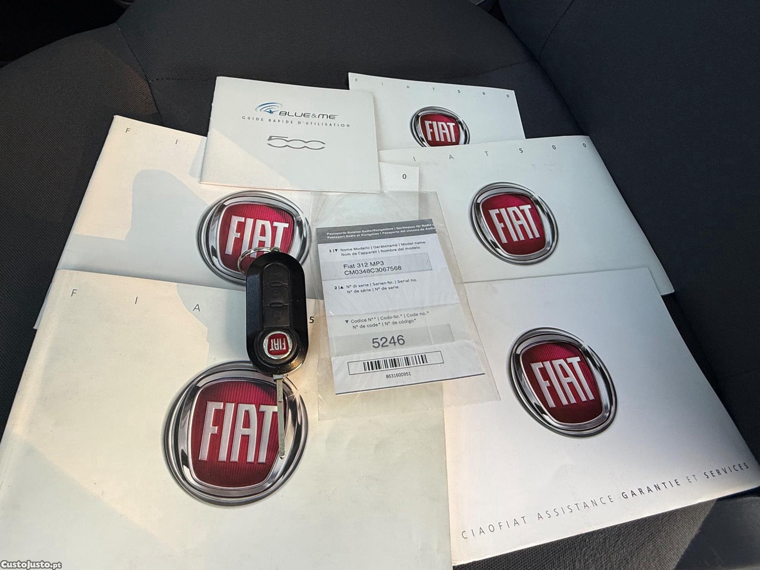 Fiat 500 1.2 gasolina poucos ksm(129.) 6 — fotografia 5