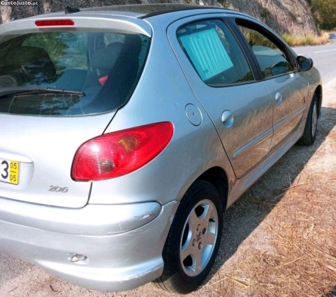 Peugeot 206 black silver — photo 2