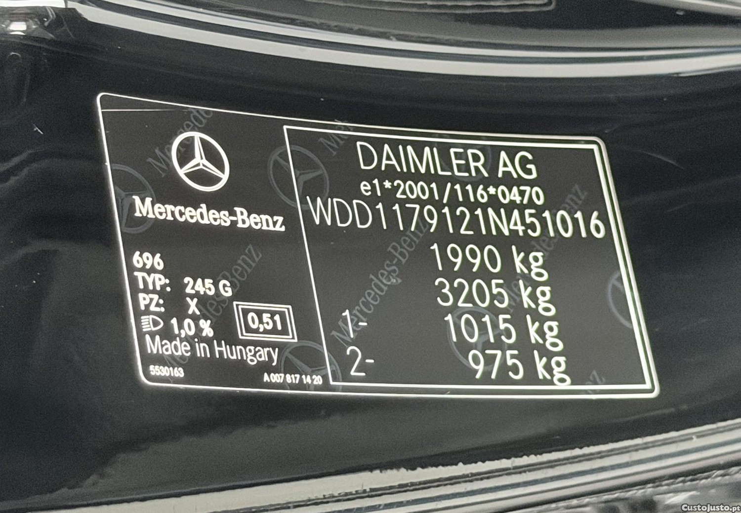 Mercedes-Benz CLA 180 D SHOOTING BRAKE URBAN 109 CV - NACIONAL — fotografia 2