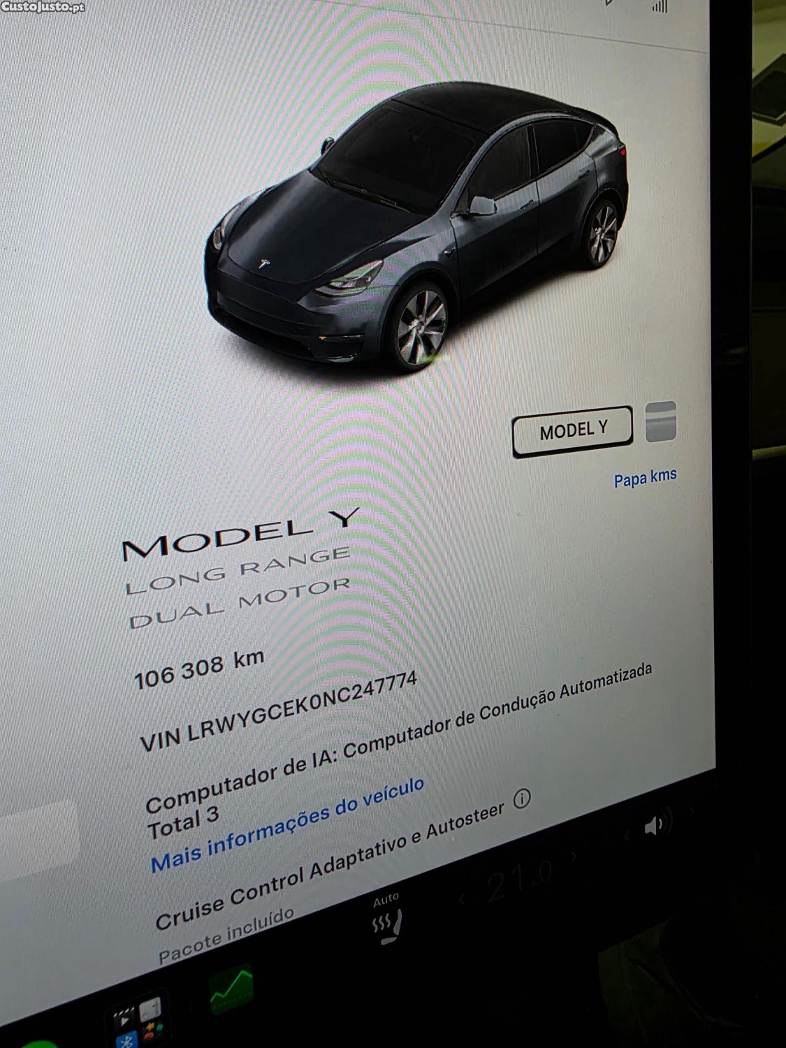 Tesla Model Y Long-Range Dual Motor AWD 514 Cavalos — fotografia 2