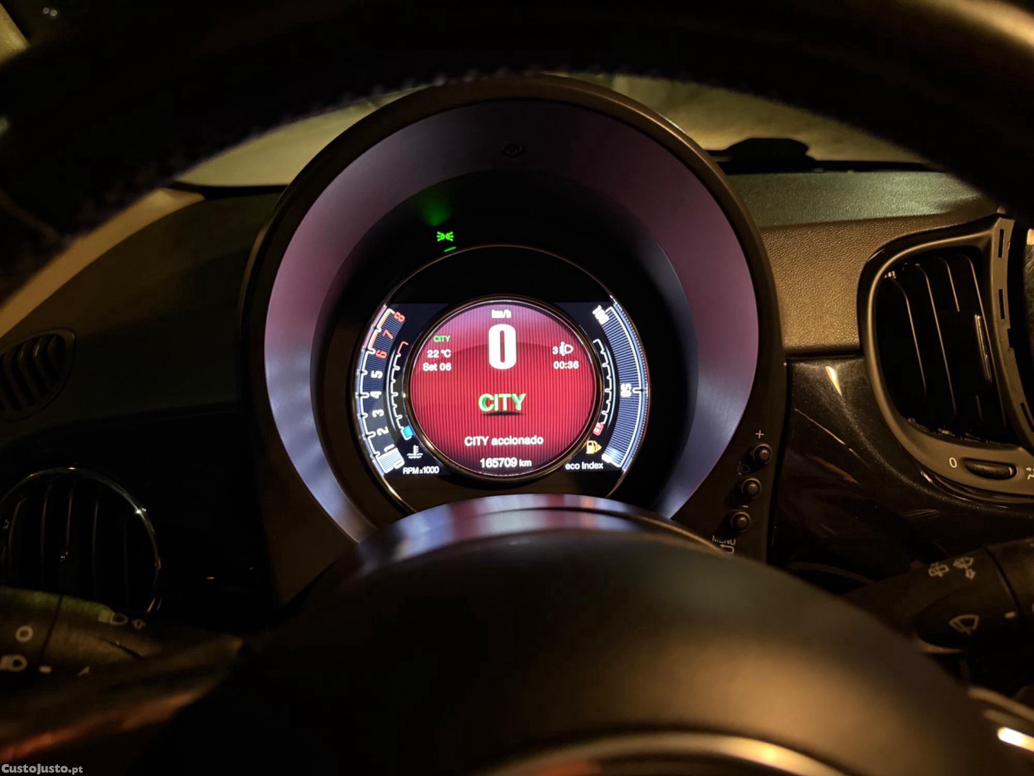Fiat 500 1.2 gasolina económico versão 2017 — fotografia 6