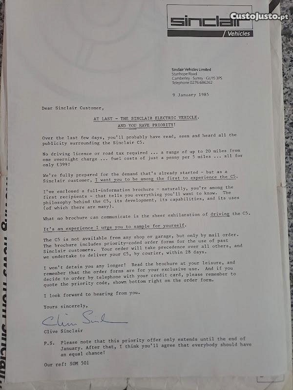   Sinclair C5 - 85 foto 4