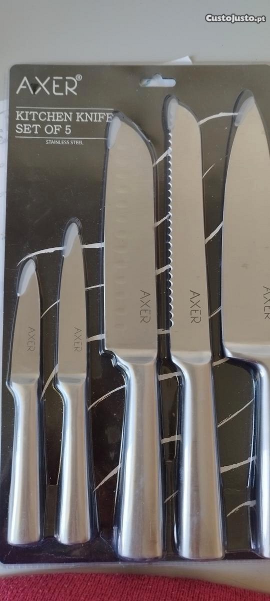 Conjunto de facas AXER