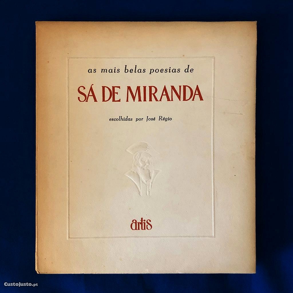 Poesia SÁ DE MIRANDA ilustr. Abel Manta, Lima de Freitas, Rogério Ribeiro e Júlio Pomar