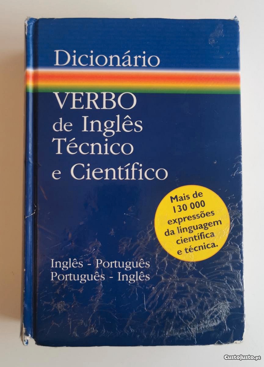 Dicionário Verbo de Inglês TÉCNICO e CIENTÍFICO