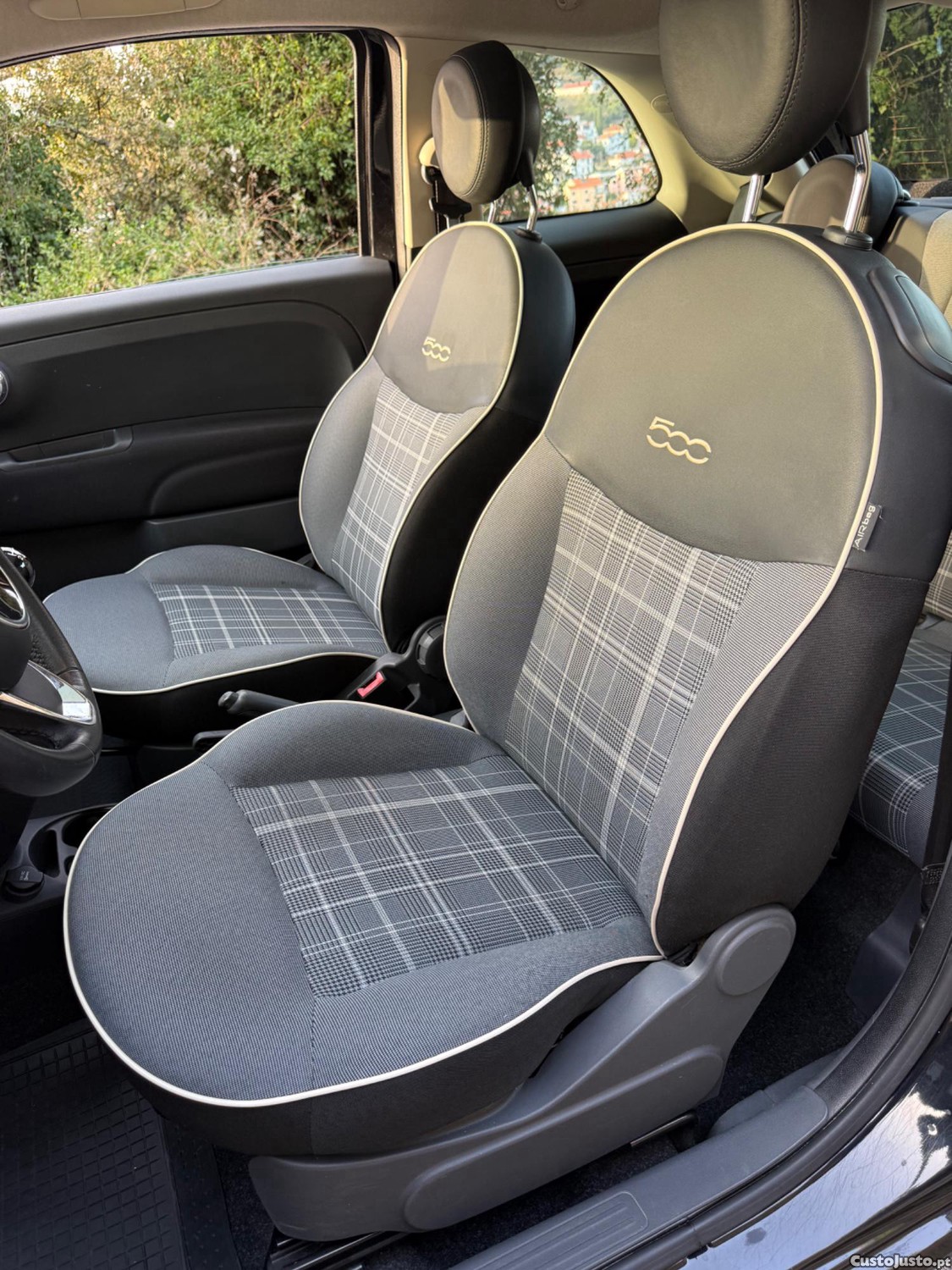 Fiat 500 1.2 gasolina económico versão 2017 — fotografia 3