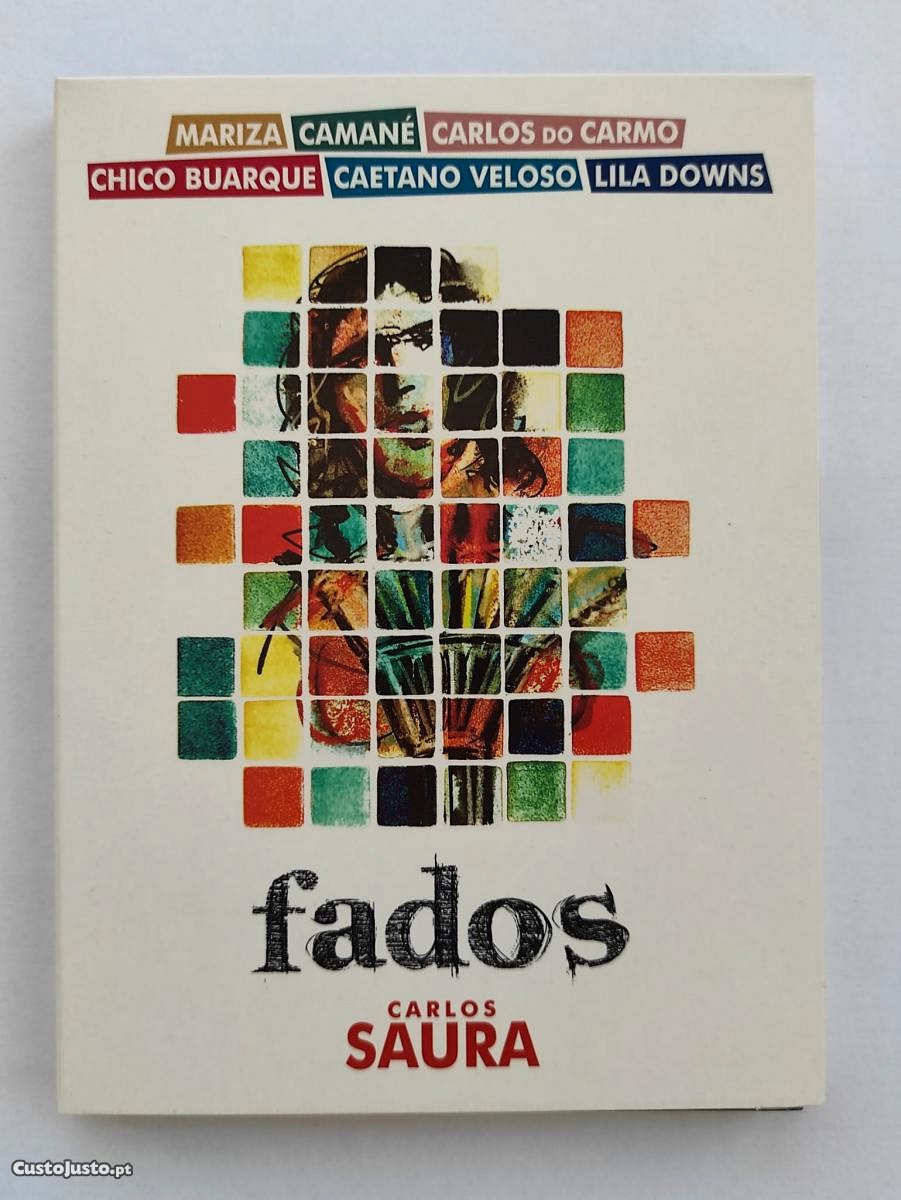 dvd + livro: Carlos Saura "Fados", edição limitada
