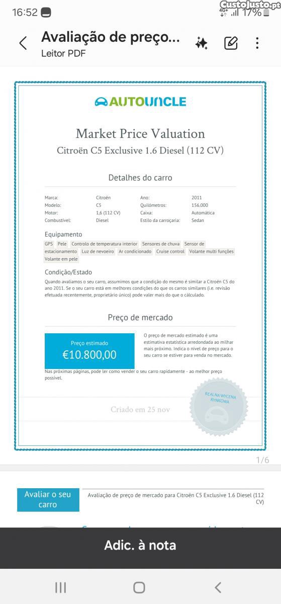 Citroën C5 E-Hdi — fotografia 4