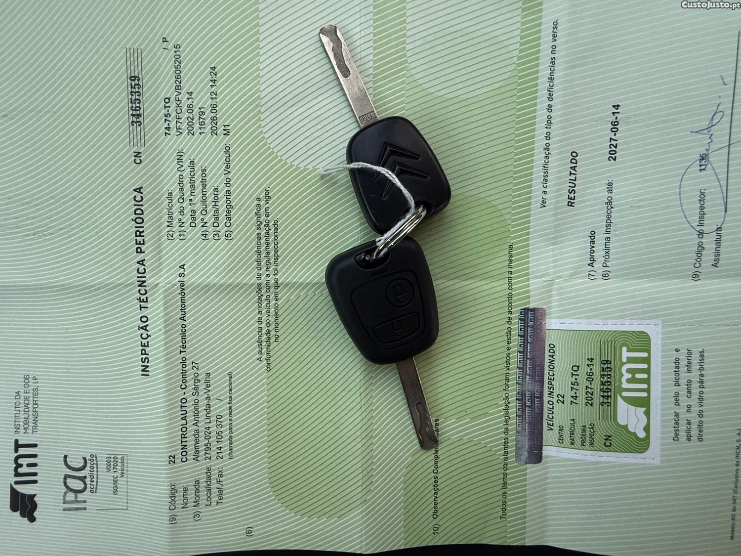 Citroën C3 Poucos kms(117.500kms)MUITO ESTIMADO — fotografia 5