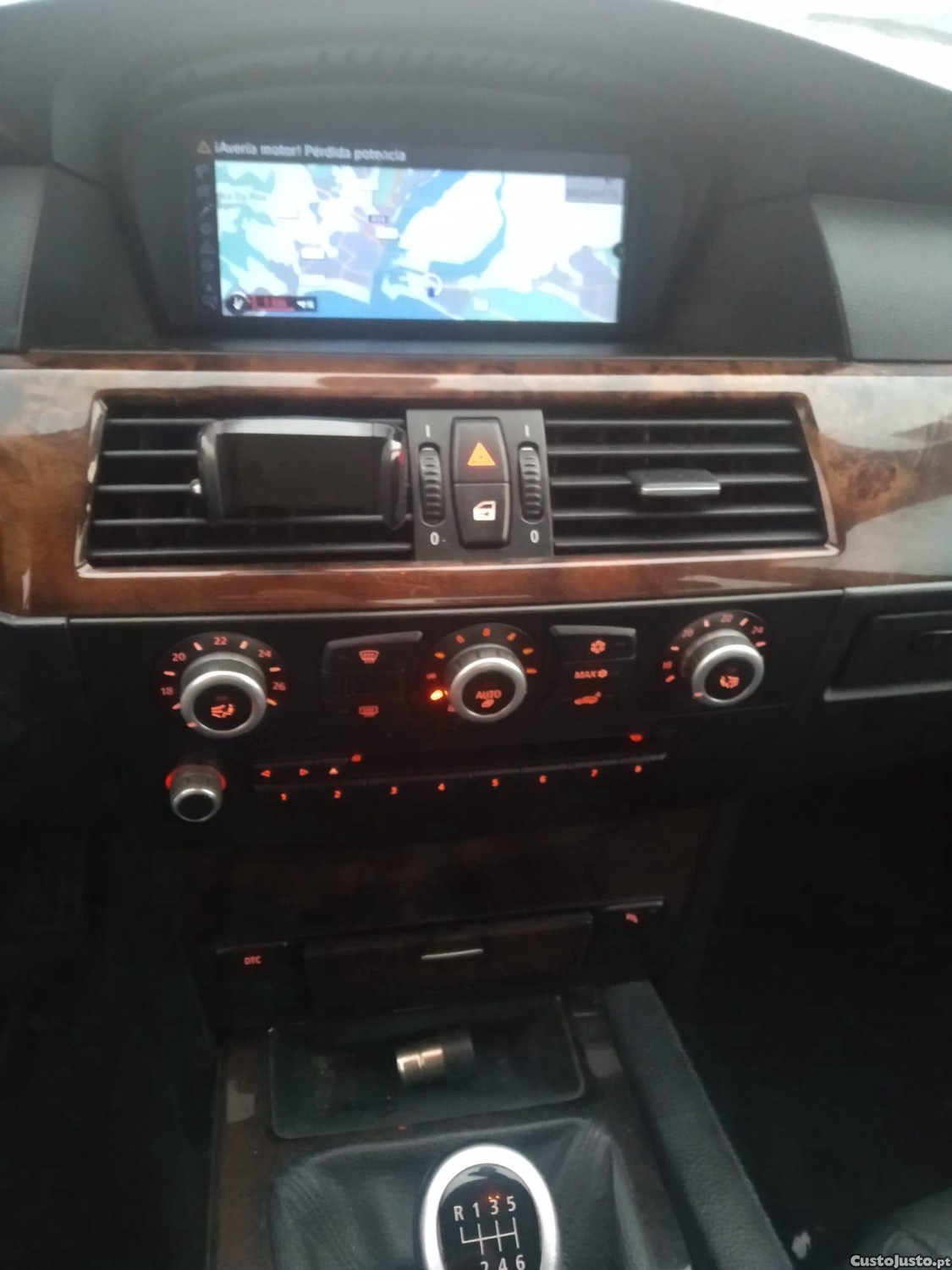 BMW 520 d,177cv,gps,pele,xenon,c/novo!! — fotografia 2