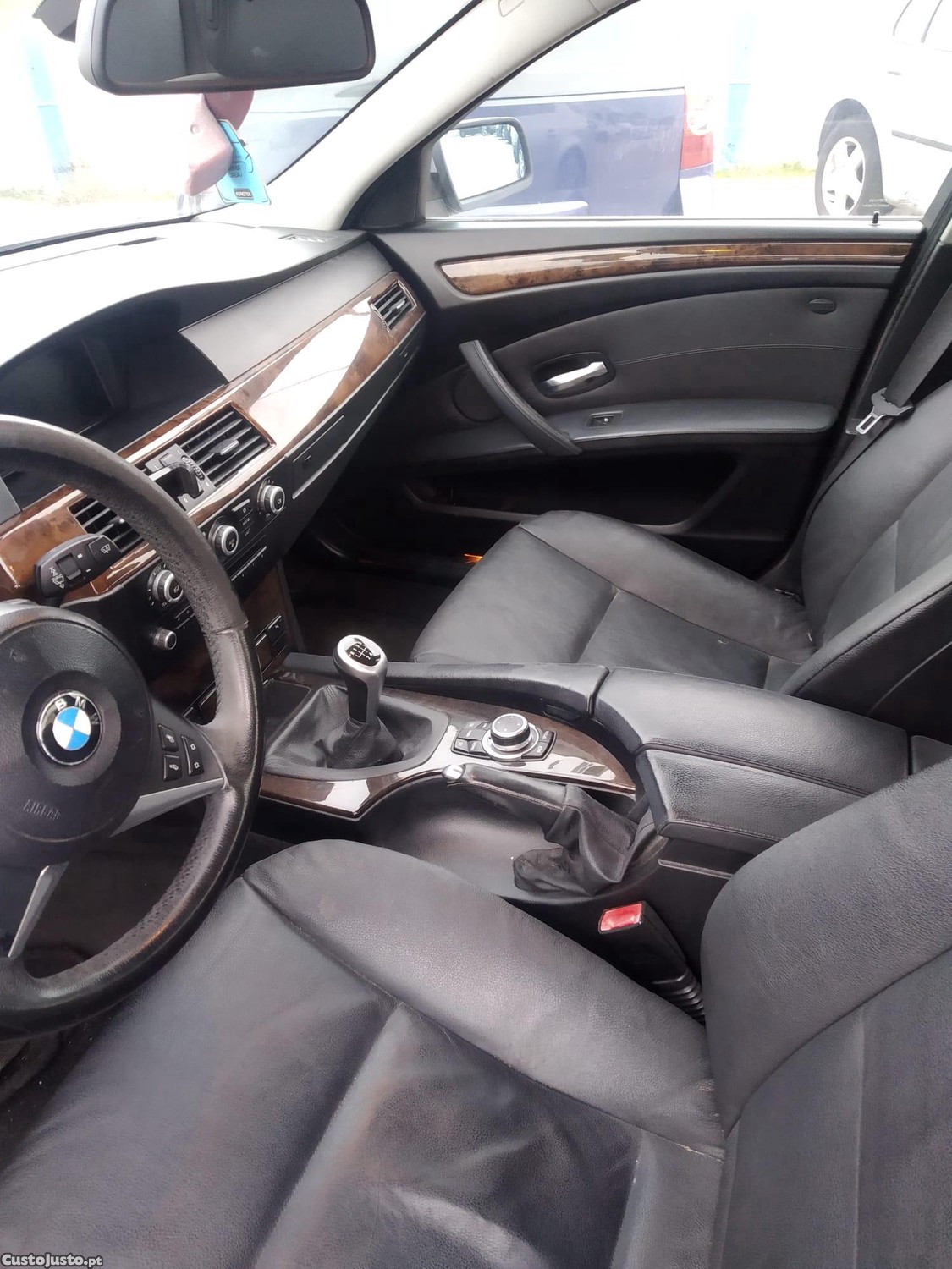 BMW 520 d,177cv,gps,pele,xenon,c/novo!! — fotografia 3