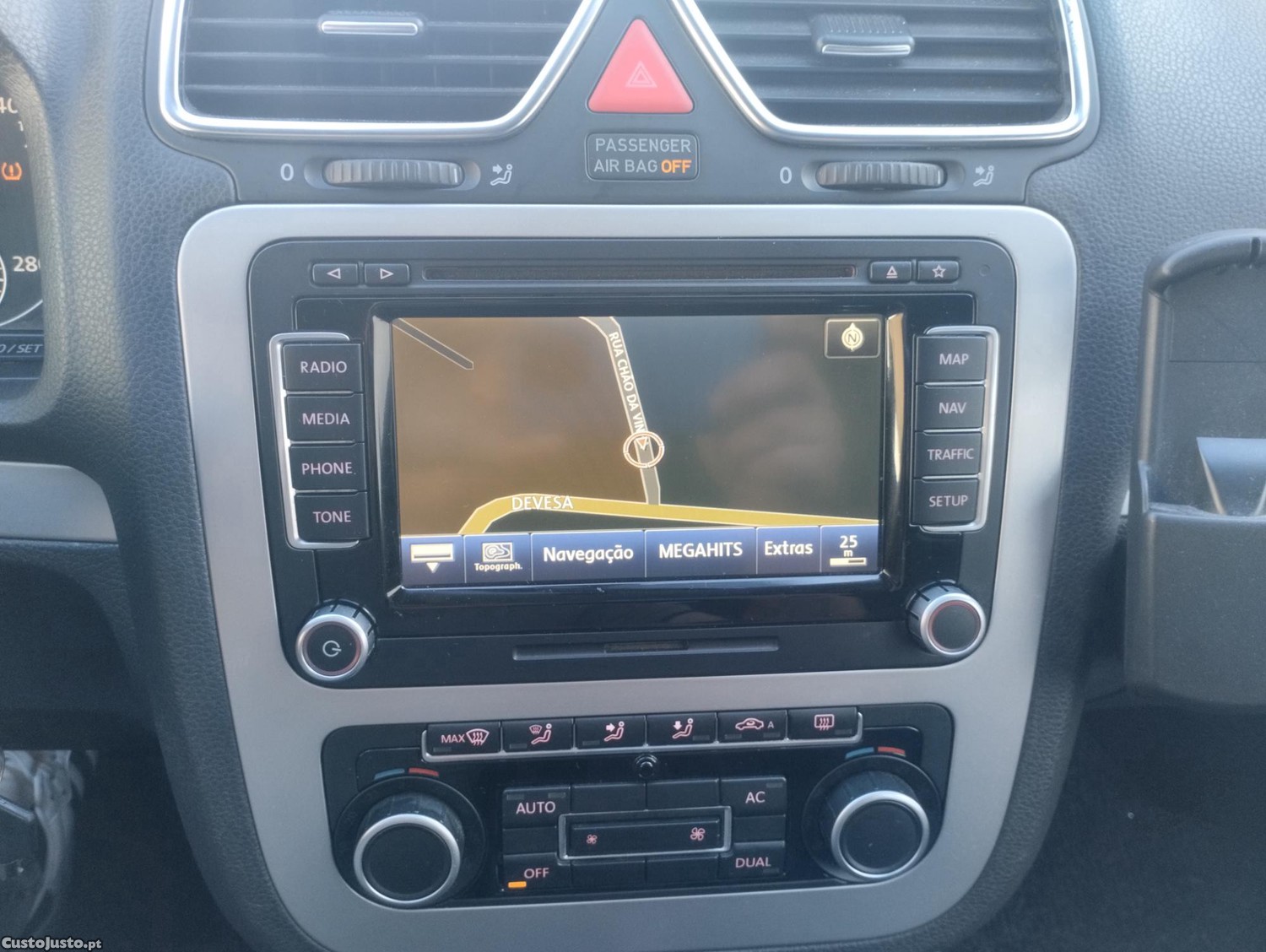 Volkswagen Scirocco 1.4 TSI (Turbo) 160cv - NACIONAL - c/ GPS - Imbatível — fotografia 7