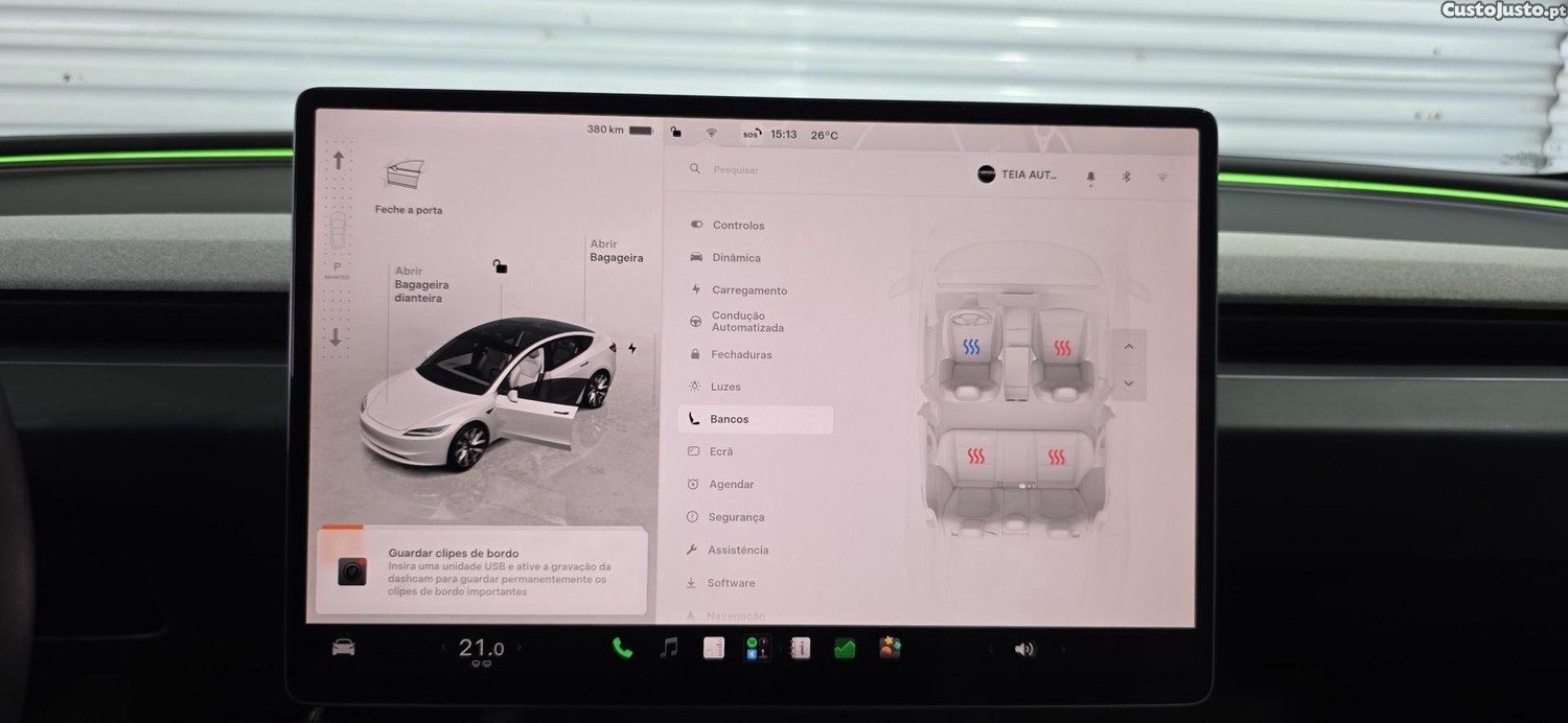 Tesla Model 3 Tração Traseira Premium — fotografia 9