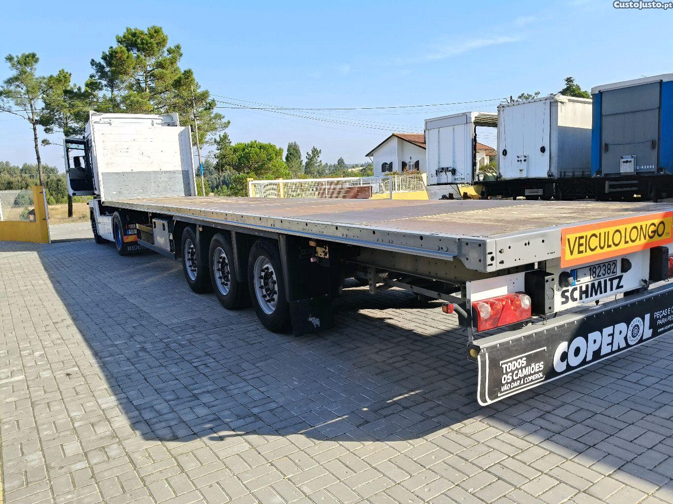 Schmitz semi reboque galera estrado