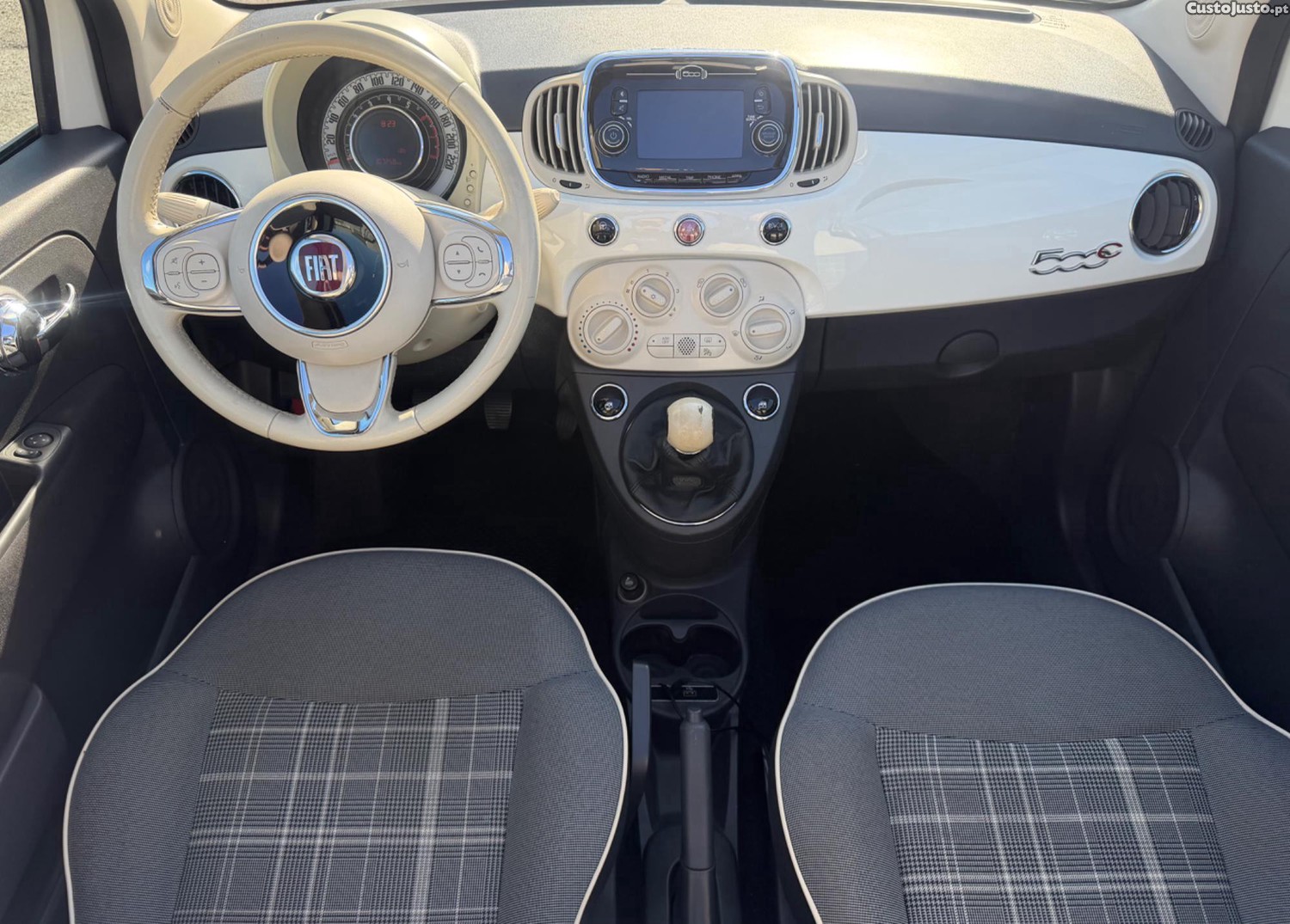 Fiat 500C 1.3 Lounge AC 69cv — fotografia 8