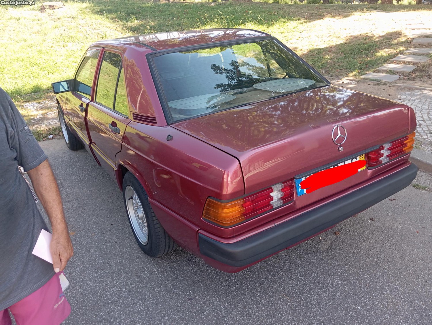 Mercedes-Benz 190 D caixa 4 velocidades — fotografia 6
