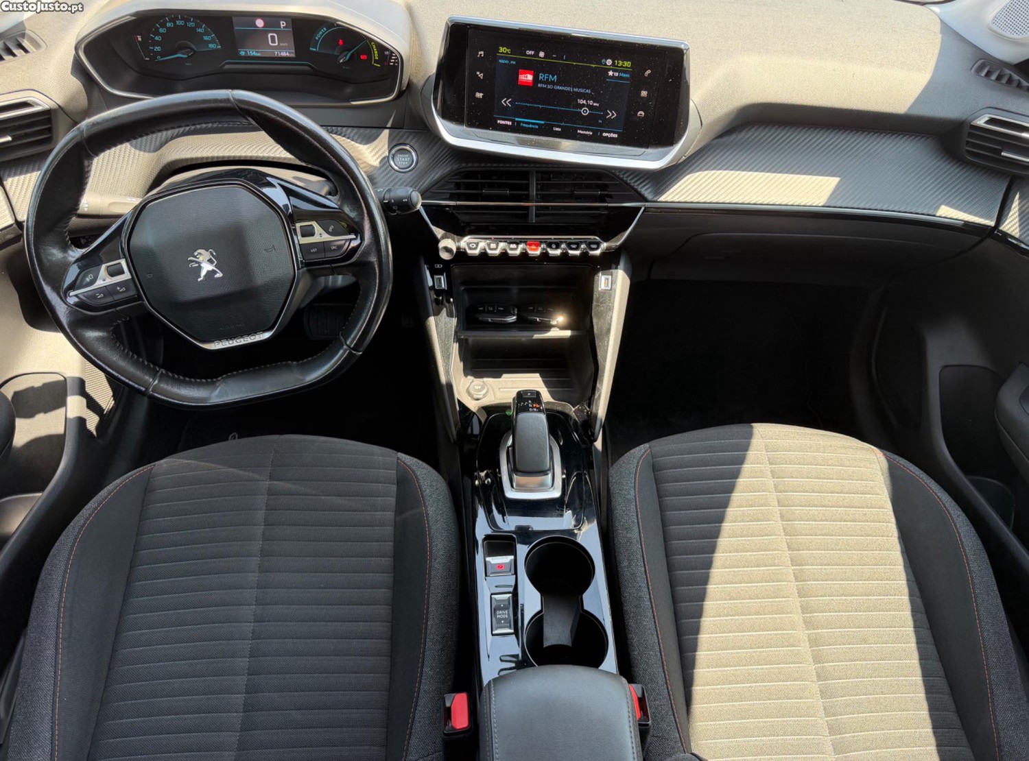 Peugeot e-208 51KWhActive Pack 136cv — fotografia 8