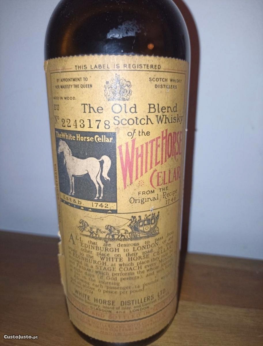 Whisky White Horse de coleção