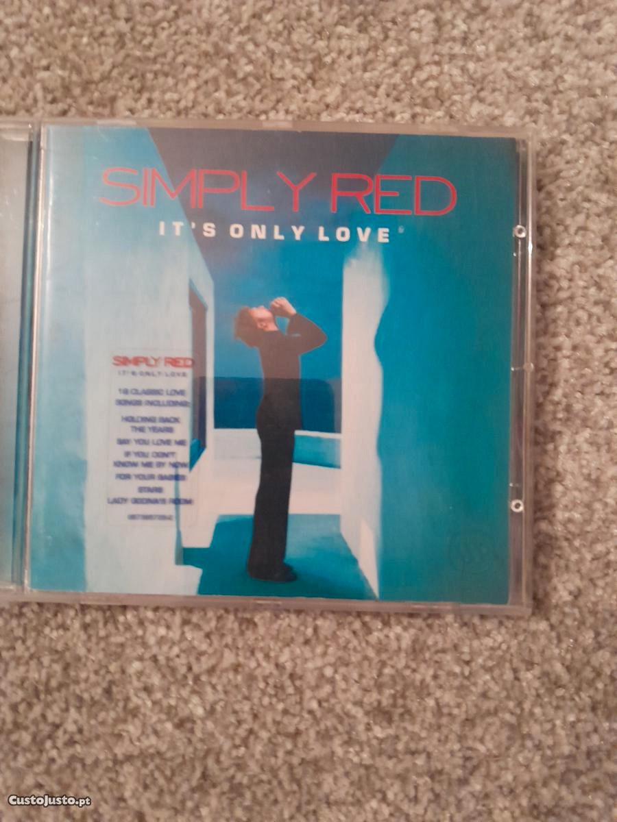 cd simply red it`s only love