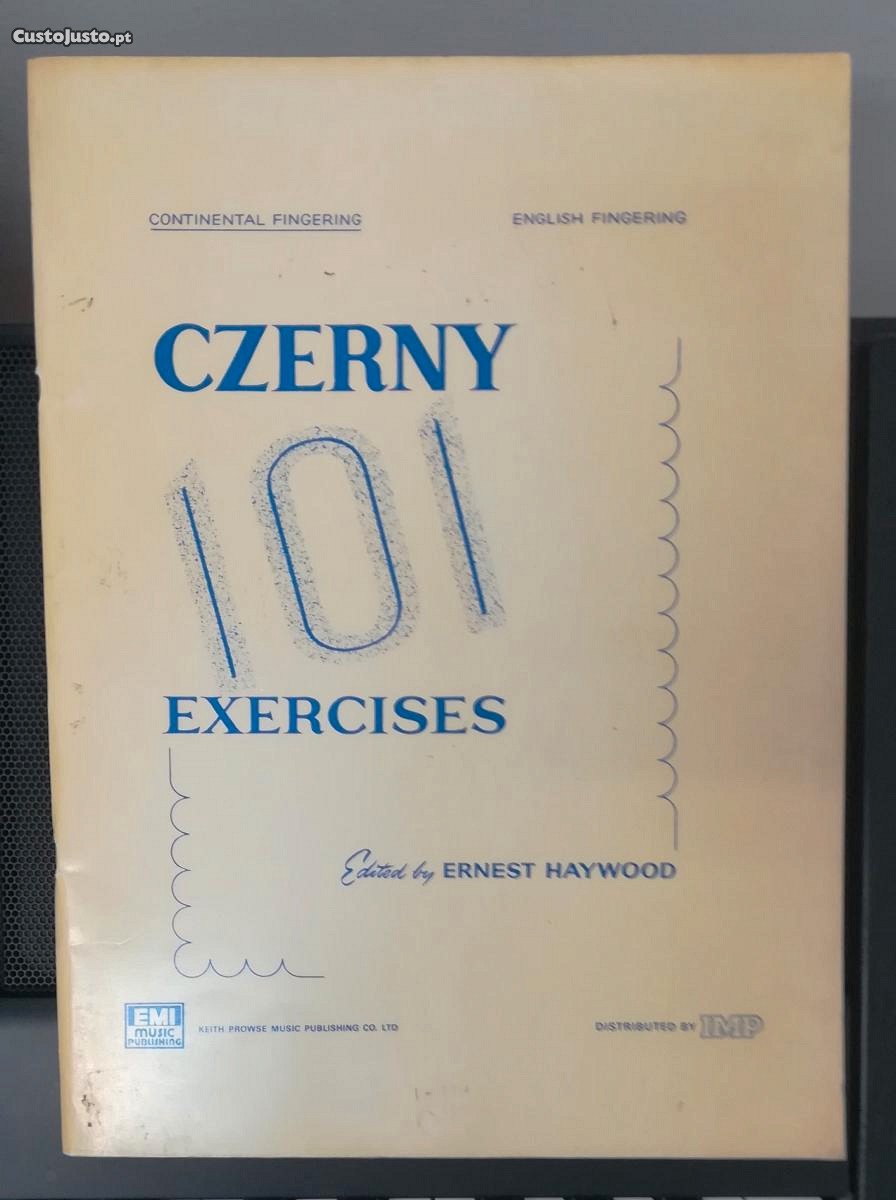 Livro 101 Exercícios de Carl Czerny