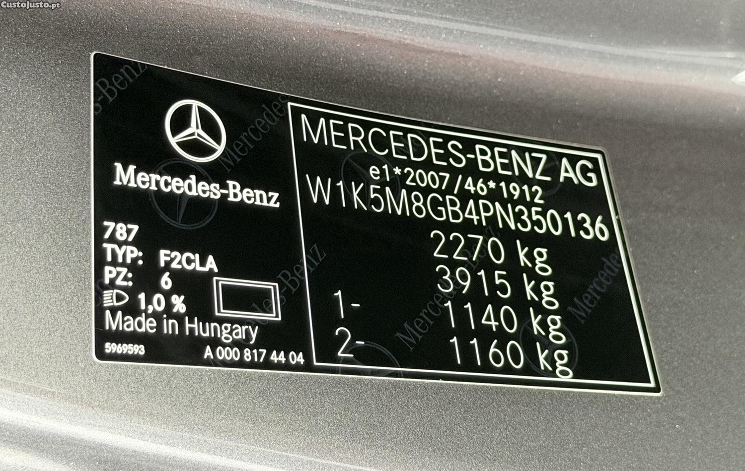 Mercedes-Benz CLA 250 E SHOOTING BRAKE PROGRESSIVE AUTO 218 CV - NACIONAL - 69767 KM — fotografia 2