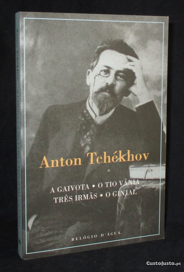 Livro Gaivota O Tio Vânia Três Irmãs O Genial Anton Tchékhov