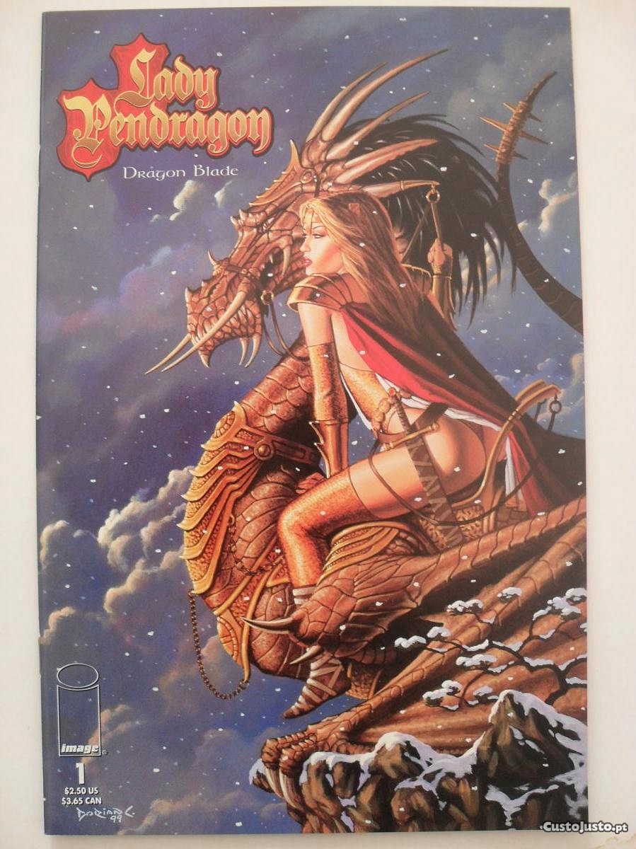 Lady Pendragon " Dragon Blade " 1 Image Comics bd banda desenhada