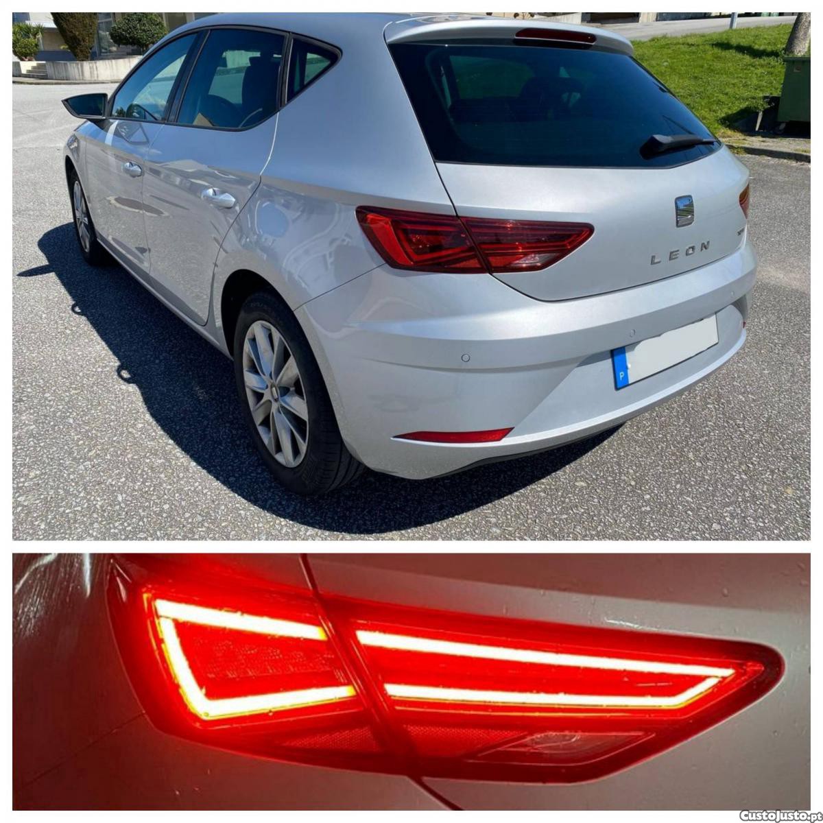 SEAT Leon 1.6 TDI 116 CV Style Pele Alcantara 2017 Nacional — fotografia 5