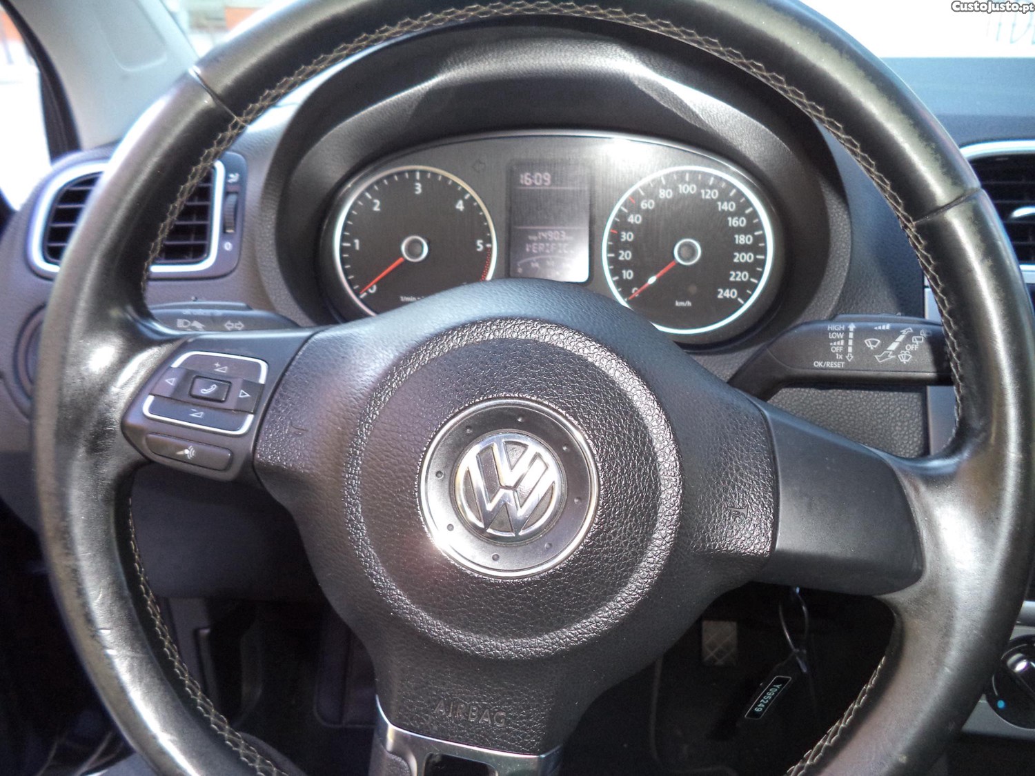 Volkswagen Polo TDI-ac-je-5lug Credito-garantia troca — fotografia 5