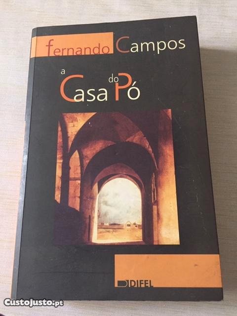 Livro "A Casa do Pó " de Fernando Campos
