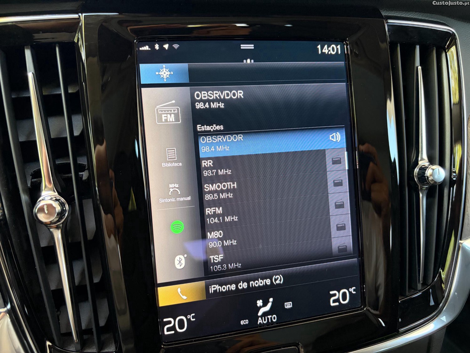 Volvo V90 2.0 B4 INSCRIPTION PLUS BRIGHT GEARTRONIC NACIONAL 1 ÚNICO DONO — fotografia 5